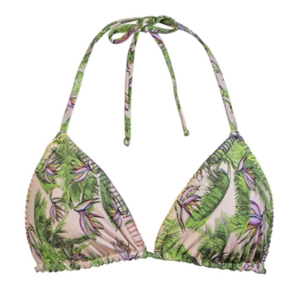 Pilyq Stitched Bermuda Triangle bikini top - Picture 5 of 9